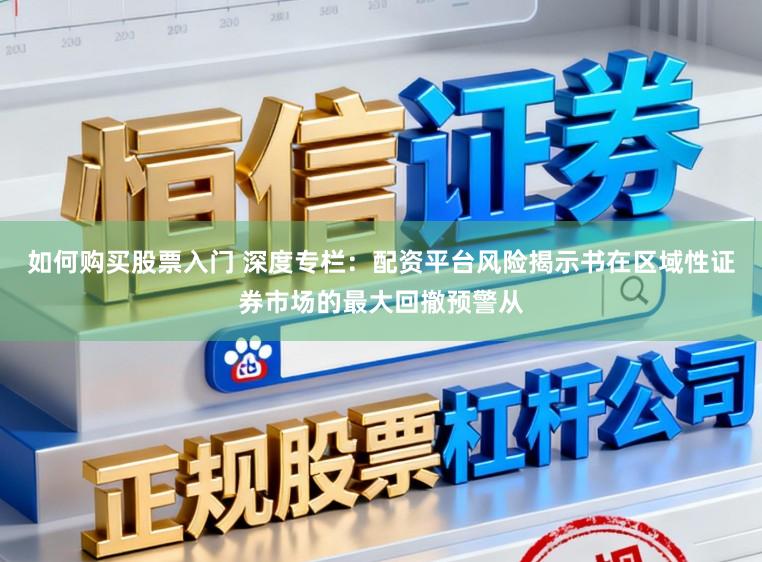 如何购买股票入门 深度专栏：配资平台风险揭示书在区域性证券市场的最大回撤预警从