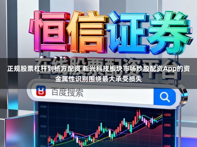正规股票杠杆到杨方配资 新兴科技板块市场炒股配资App的资金属性识别围绕最大承受损失