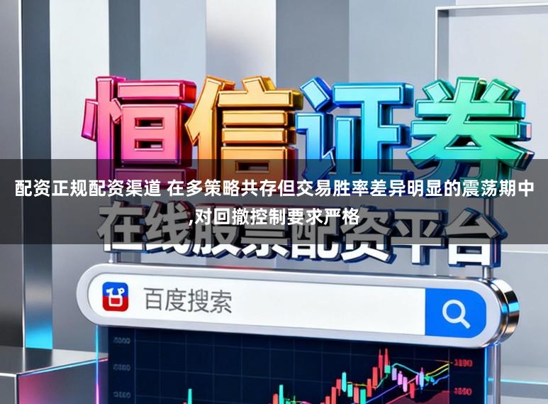 配资正规配资渠道 在多策略共存但交易胜率差异明显的震荡期中,对回撤控制要求严格